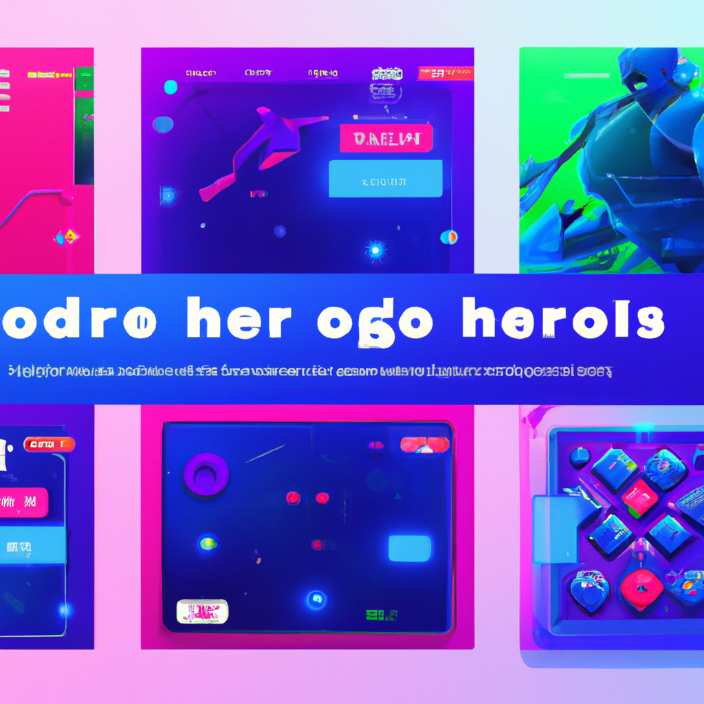 EmberArcade hero montage: players and HUDs